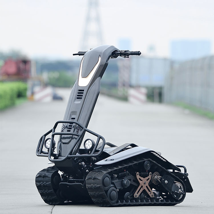 72V ຫມໍ້ໄຟ Lithium ທີ່ສາມາດພັບໄດ້ Snowmobile ໄຟຟ້າມີຢູ່ໃນທຸກພື້ນທີ່